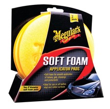 Meguiar's Soft Foam Applicator Pads Schaumstoffschwamm Auftrag Polierschwamm