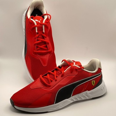 Mens PUMA Scuderia Ferrari Tiburion Motorsport Shoes sz 11.5 Red/Black 307515-05