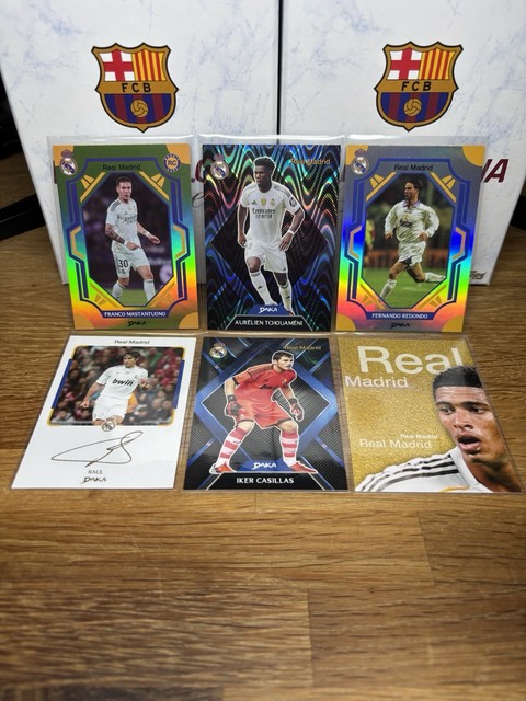 Real Madrid Lot Daka Top Audience 2025/26 3x Num 1x Print Auto 2x Insert
