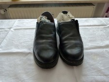 Herrenschuhe, Haferlschuhe Tracht Schwarz Größe 44/45 ohne Schnürsenkel gebr.°