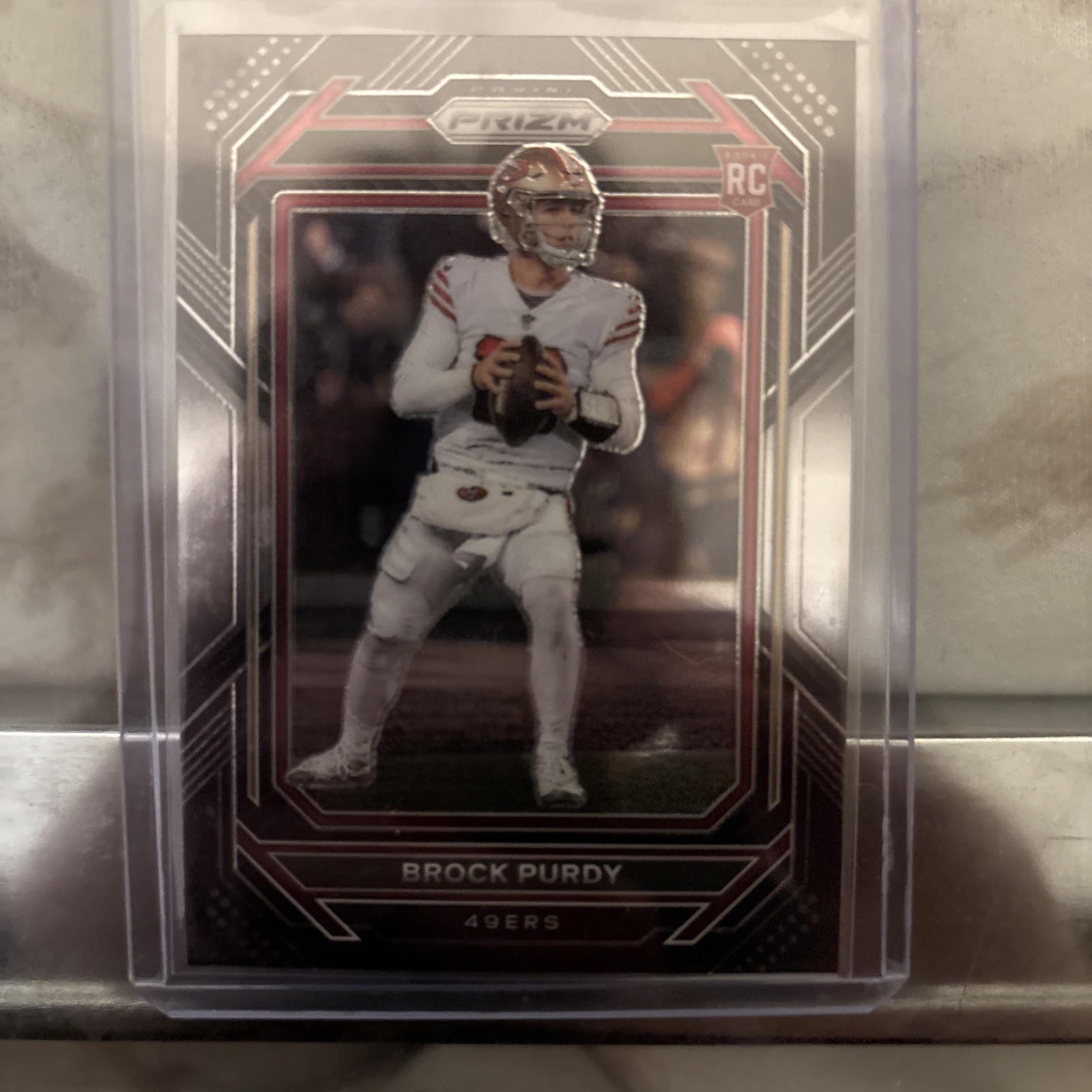 2022 Chronicles Brock Purdy Prizm Black Silver Rookie #PB-8 RC 49ers