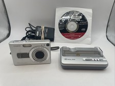 Casio Exilim EX-Z30 3MP Compact Digital Camera w/ Dock & Charger *Tested*