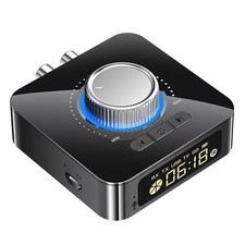 LED Bluetooth 5.0 Receiver Transmitter Wireless 3.5mm AUX to RCA HiFi Adapter