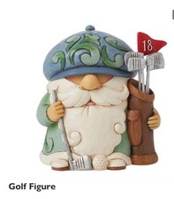 Jim Shore HWC Golf Figurine 3.9H” Sports Fathers Day Stone Resin NIB