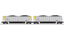 Góndola de volteo giratoria Lionel 6-84025 PPLX PENN POWER & LIGHT (PAQUETE DE 2) escala O