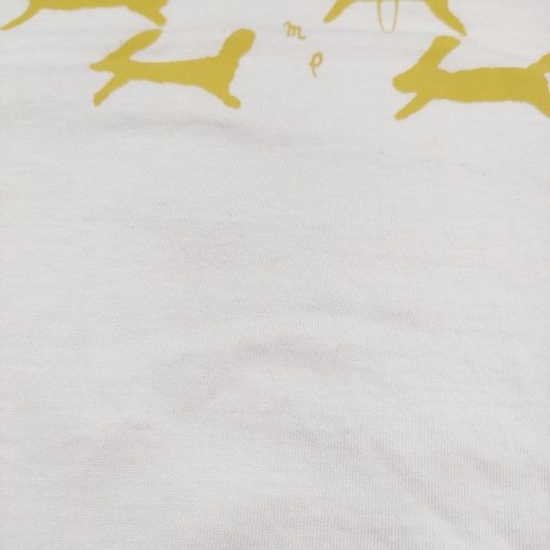 mina perhonen EV0775 runrunrun size M Short-sleeved T-shirt Tops white 5-082... - Picture 7 of 7