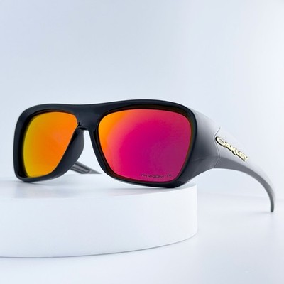 Oakley Chaminade OO9492 Polarized Sunglasses Black Frame Ruby Red Lens