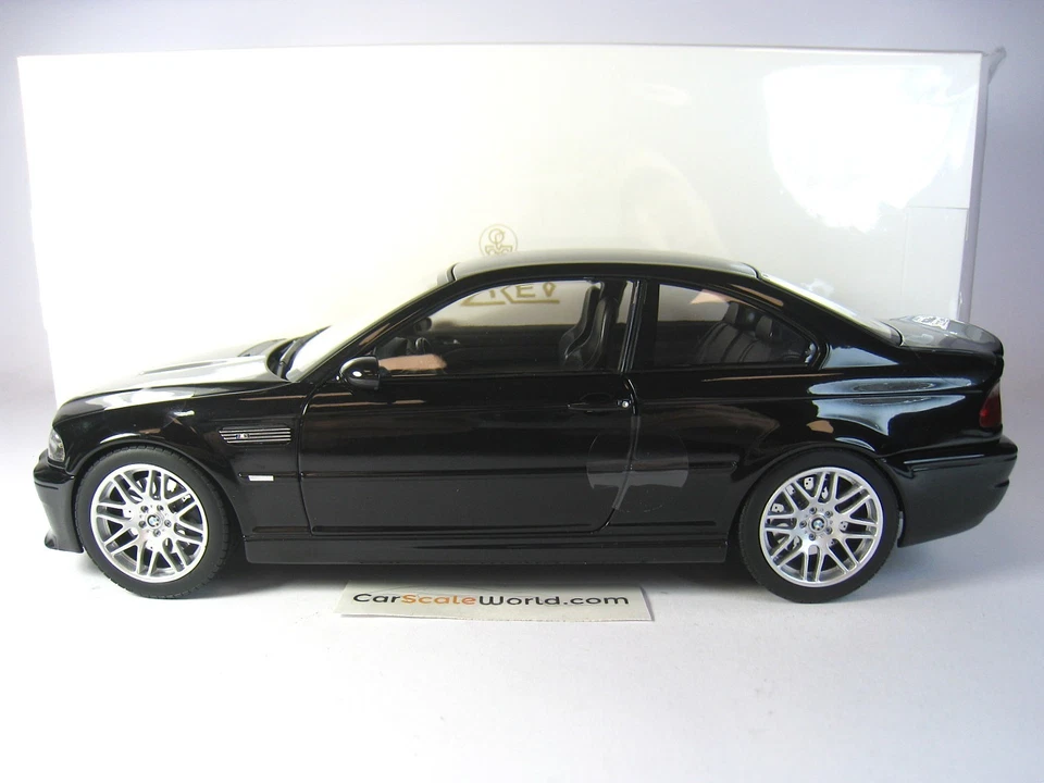 BMW M3 CSL E46 2003 1/18 NOREV (SAPHIRE BLACK) - Imagen 2 de 4