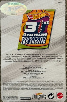 2017 Hot Wheels 31st Annual Collectors Convention , Convoy Custom