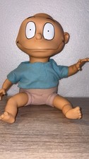 Nickelodeon Rugrats 1993 Tommy Pickles Dakin Vintage Vinyl Plush Doll No Diaper