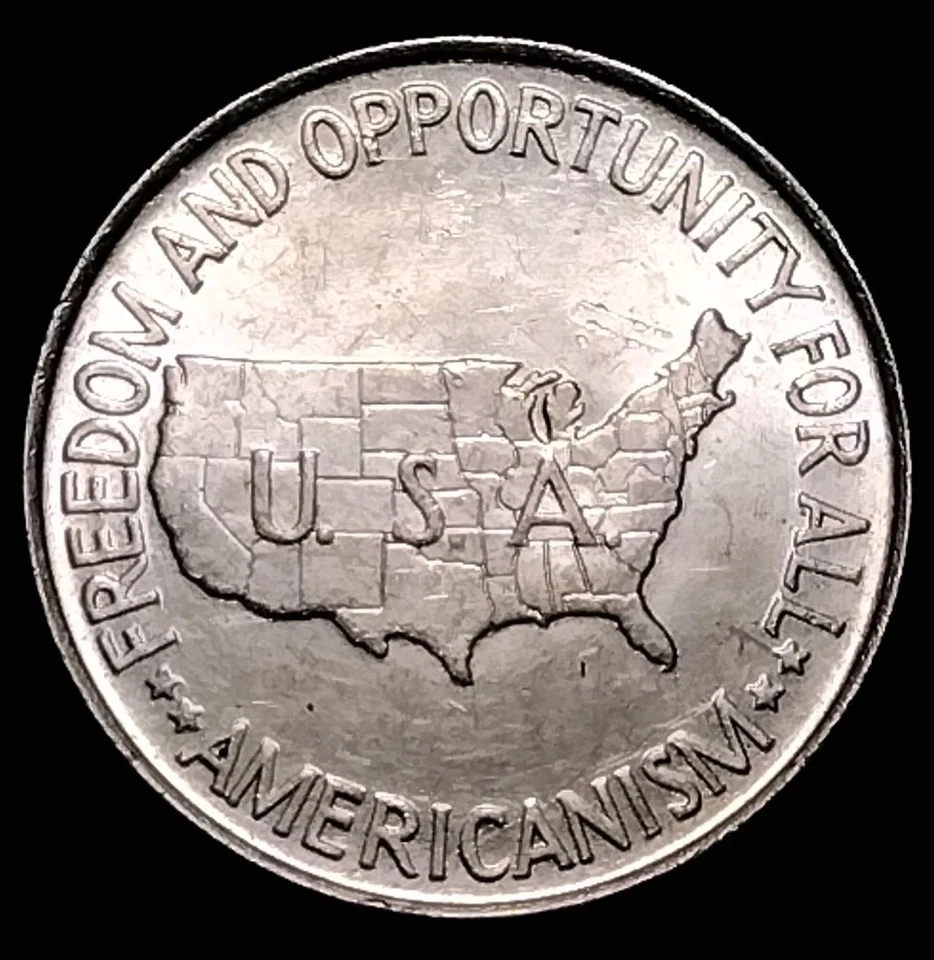 USA 1952 Washington-Carver Commemorative Half Dollar C25-  473 - Image 2 of 4