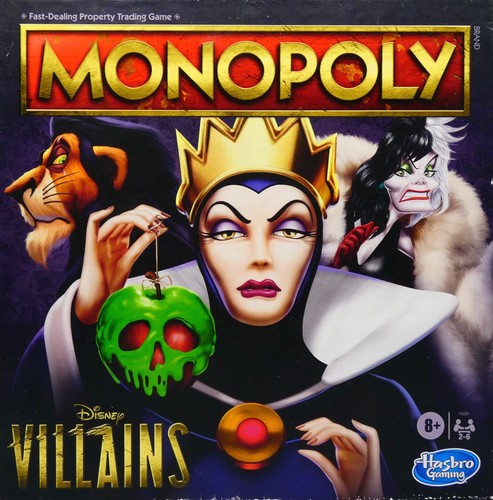 Hasbro Monopoly Disney Villains - 86 Carboard Coins Replacement Spare Parts - Picture 2 of 3