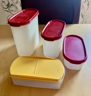 4er Set Tupperware Eidgenosse 1,7l, 1,1l, 500ml, Plus 350ml