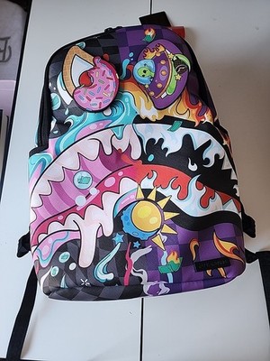 Rare Limited Edition Sprayground Backpack Mad Scientist (6 Removable Eyes)