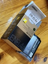 Genuine Nikon EN-EL4A ENEL4A Battery For D2 D2H D2Hs D2X D2Xs D3S D3X F6 Camera