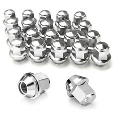 20pcs Lug Nutsone-piece Solid Chrome M14x1.5 Silver 20 Pack-ford Mustang Edge 20pcs Lug Nutsone-piece Solid Chrome M14x1.5 Silver 20 Pack-ford Mustang Edge