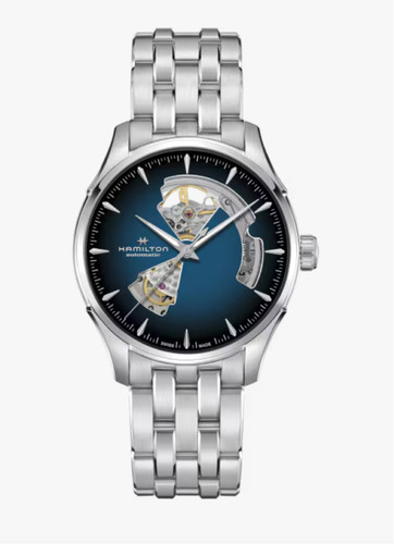 Hamilton Jazzmaster Open Heart Auto 40 MM Blue Dial Watch H32675140