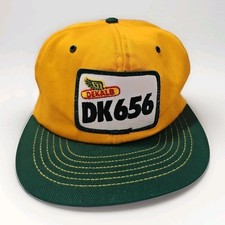 VTG Dekalb Swingster Hat Corn Seed Farming DK 656 Baseball Cap