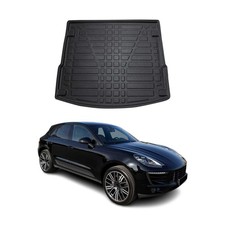 Kofferraumwanne Laderaumwanne für Porsche Macan 2015-2026 Gummi TPE Schwarz