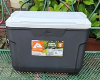 Ozark Trail 10 Quart Hard Side Cooler, 14-Can Capacity, Camping Beach Gray New