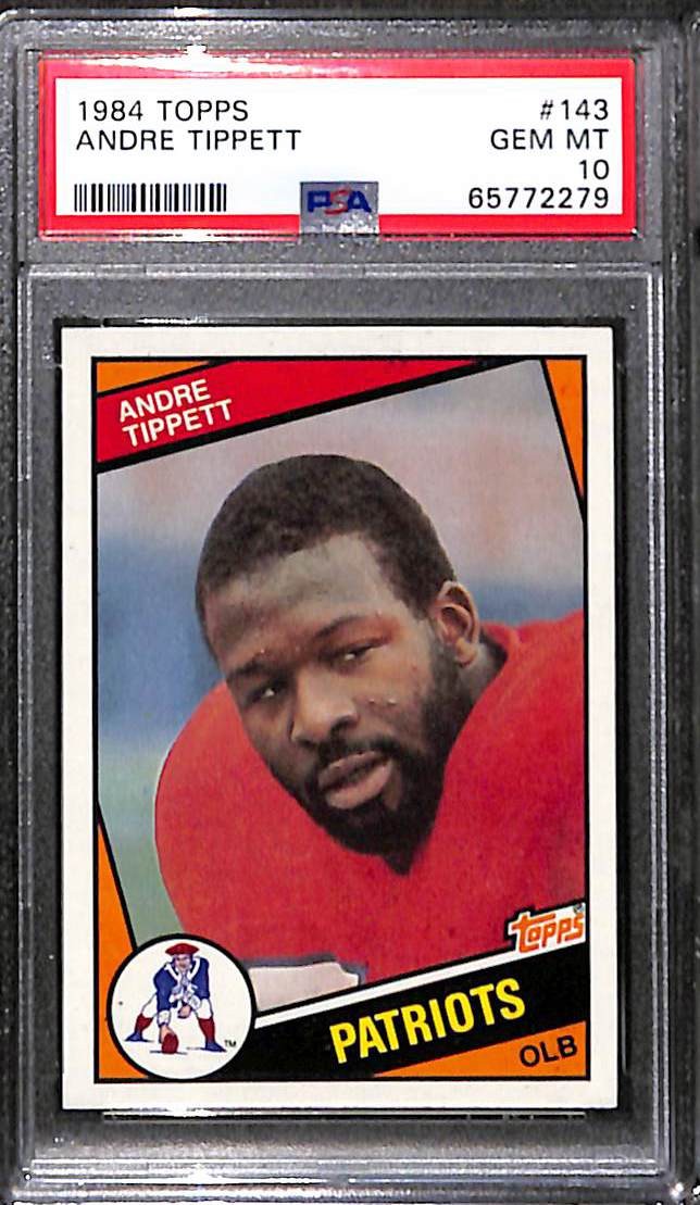 1984 TOPPS #143 ANDRE TIPPETT PSA 10 GEM-MT 65772279 