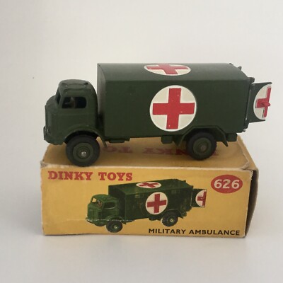 ミニカー DINKY TOYS ambulance militaire renault Dinky Toys 626 Military Ambulance w/Box | eBay