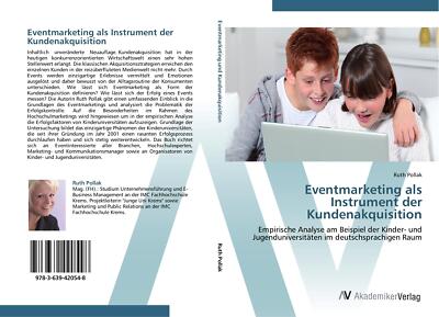 Eventmarketing als Instrument der Kundenakquisition | Buch | 9783639420548