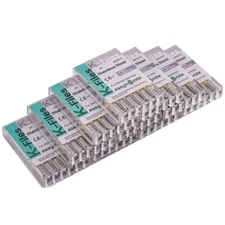 10pk Dental Endodontic Root Canal File K-FILE Stainless Steel Hand use file 25mm