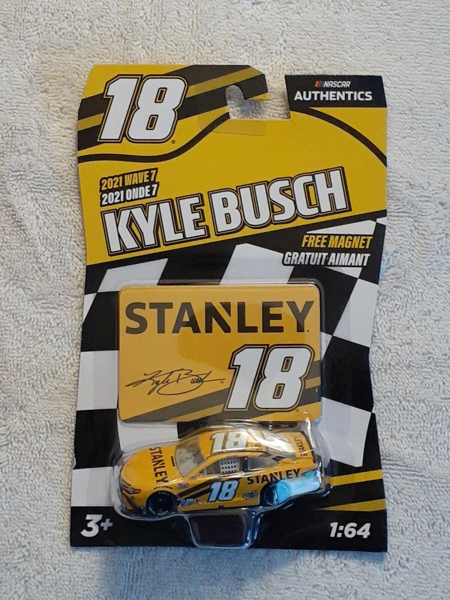 🔥🔥*2021 WAVE 7* Kyle Busch #18 STANLEY Scheme 1:64 Diecast