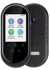 [Upgraded] Language Translator Device with Camera Translation Bluetooth Earphone