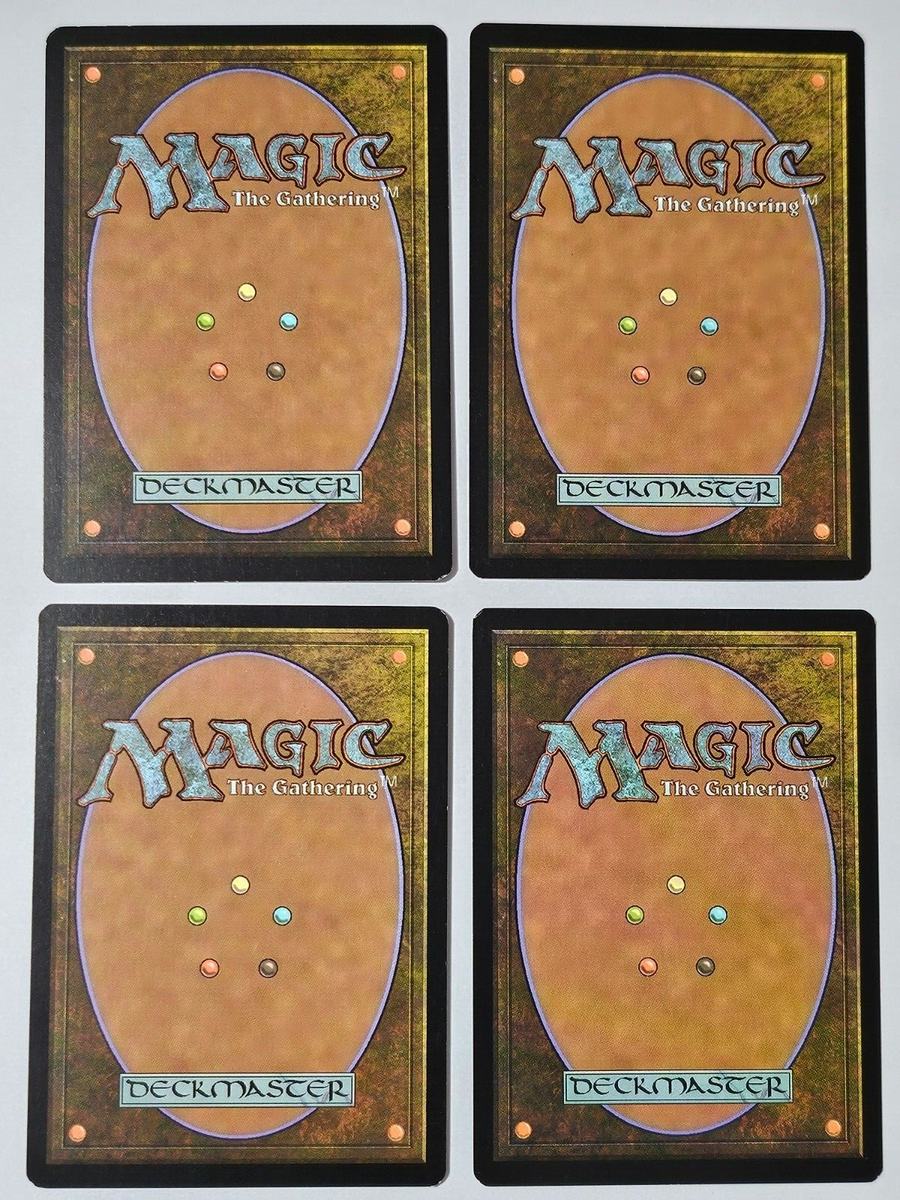 4x MEMNITE Non-foil PLAYSET ARTIST SVETLIN VELINOV SIGNED MTG