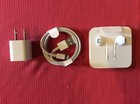 iphone Accessories Lot Block Charger USB To Lightning Cord Lightning Headphones