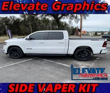 For Ram 1500 Stripes Side Vaper 3m Vinyl Graphics Stickers Decals 2009-2026