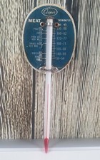 Cooper Roast Meat Poultry Thermometer Made In USA Mid Century MCM VTG