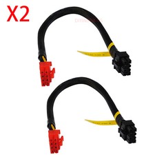 X2 PCIE GPU 8Pin to 8Pin Power Cable Fo DELL R730 to Nvidia K80/M40/M60/P40/P100