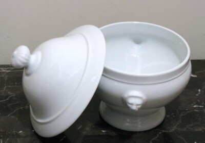 NEW Williams Sonoma APILCO LIONS HEAD Tureen XL ~France ~First