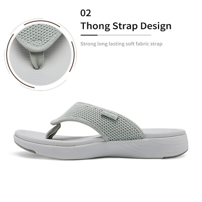 Flip Flop Donna Con Supporto Arco Plantare - Sandali Estate In EVA, Morbidi E Traspiranti - Foto 6