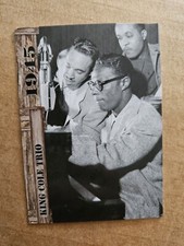 2021 Historic Autographs End of the War 1945 KING COLE TRIO Card 132