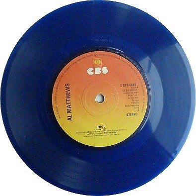 Al Matthews - Fool / All I Have To Do Is Dream (7 Zoll RE, blau)