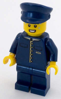 Zugführer Train Conductor Bahn 21344 Orient Express Ideas LEGO  Minifigur Neu