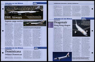 DHL Airways - Dragonair - Airlines #658-9a World Aircraft Information Page