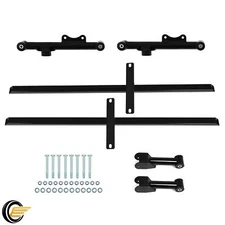 For Mustang 79-04 Rear Upper Lower Tubular Control Arms Subframe Connector Kit