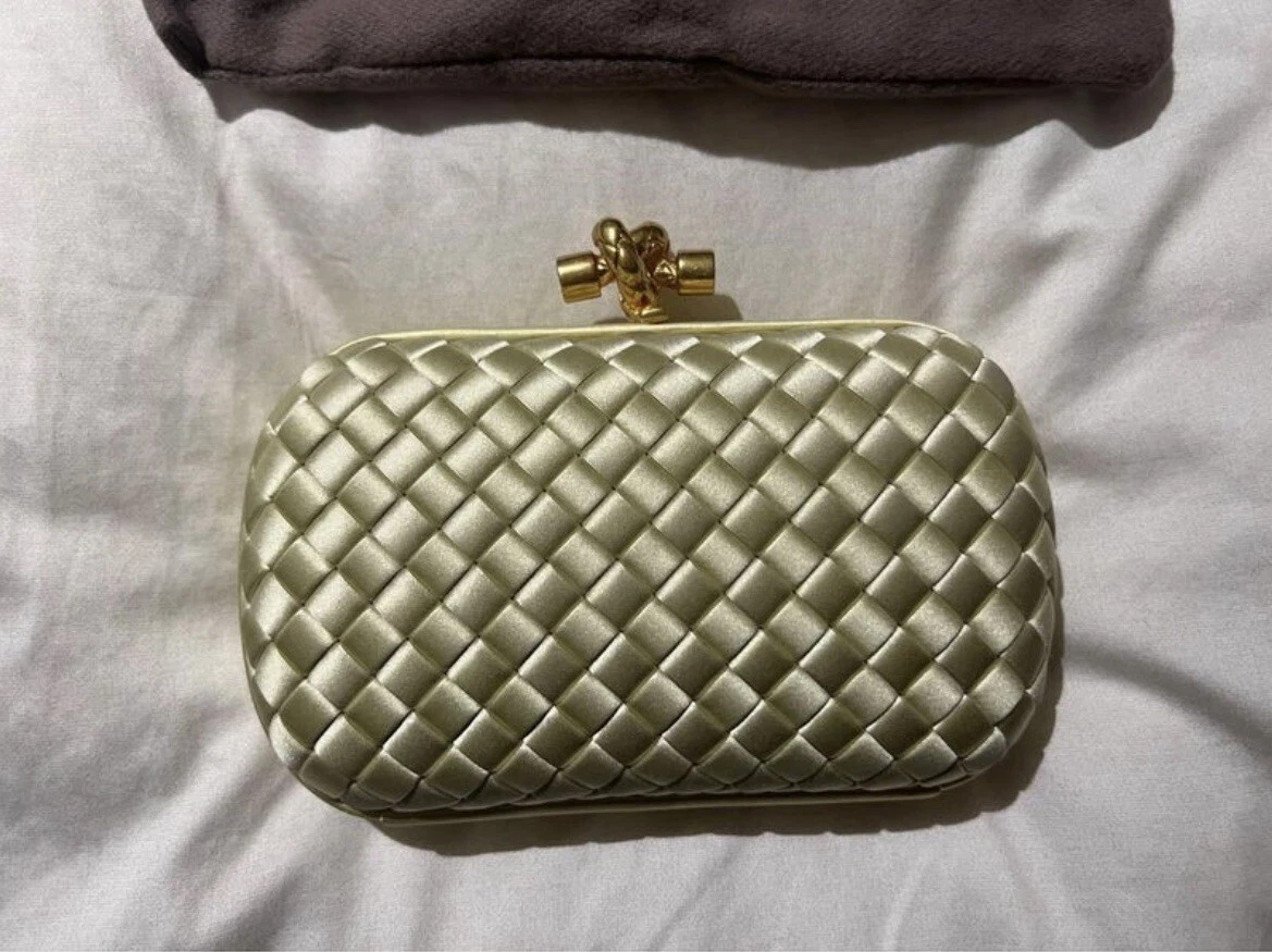 Bottega veneta top knot clutch Clearance