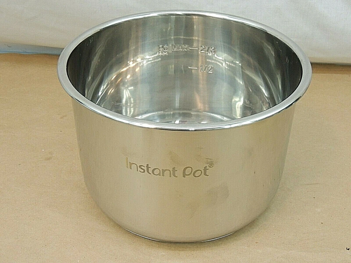 Instant Pot Stainless Steel 6L 6 Liter Insert Replacement Part New  InstantPot