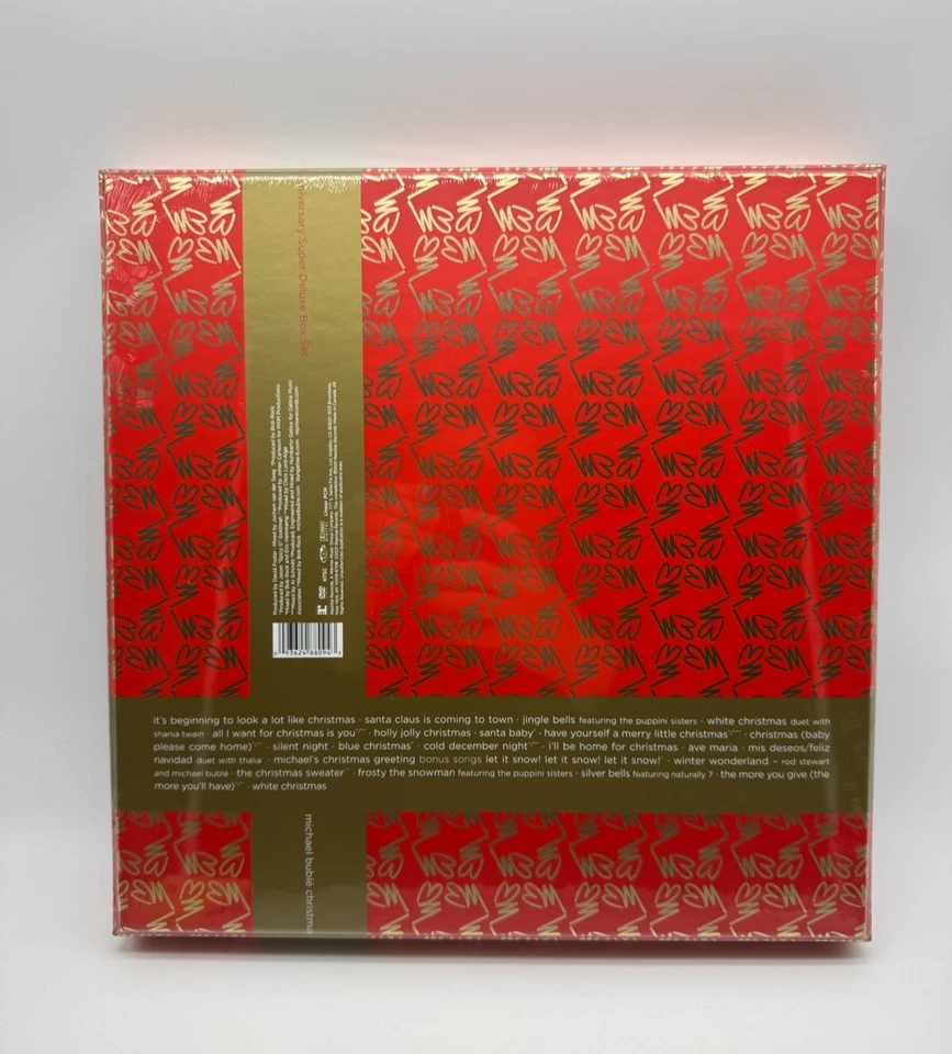 Michael Bublé Christmas 10th Anniversary Super Deluxe Box LP CD DVD NEU Limited - Bild 2 von 3