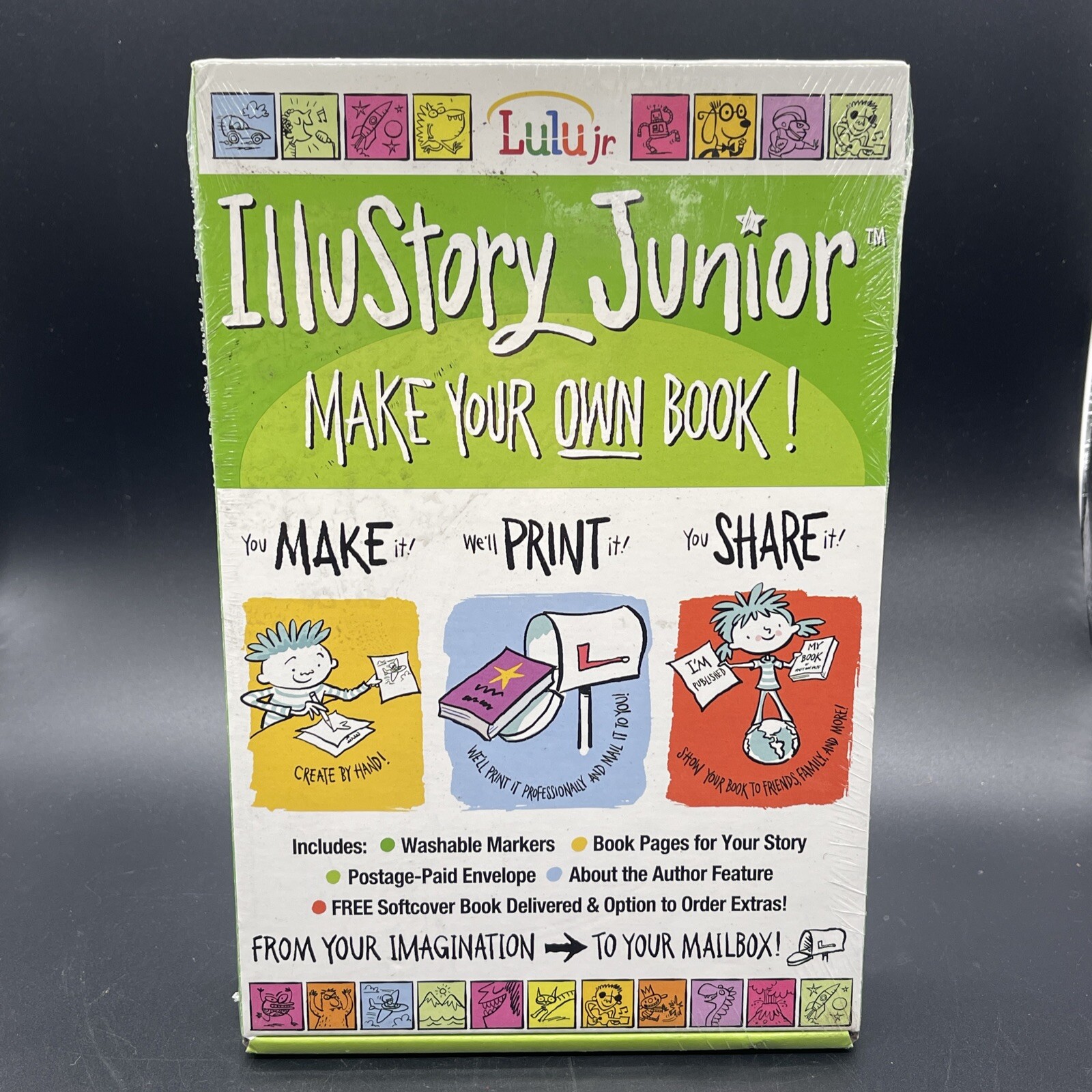 lulu-jr-illustory-junior-make-your-own-book-new-sealed-ebay