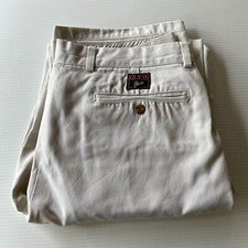 Guess Straight Denim Jeans Mens Size 34 Waist White Classic Retro Casual Style