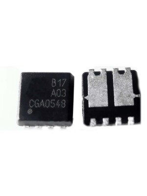 5Pcs EMB17A03V EDFN33 B17 A03 Dual N Channel Field Effect Transistor Chip IC