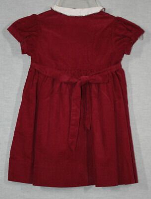 burgundy infant dress Lace Shift Cotton Girls Dress Burgundy Baby Dresses | Hudson