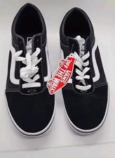 New Vans OLD SKOOL Unisex Canvas Sneakers 7.0Us Youth  Skateboard Shoes